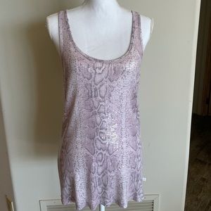 Michael Kors Sequined Tank Top.